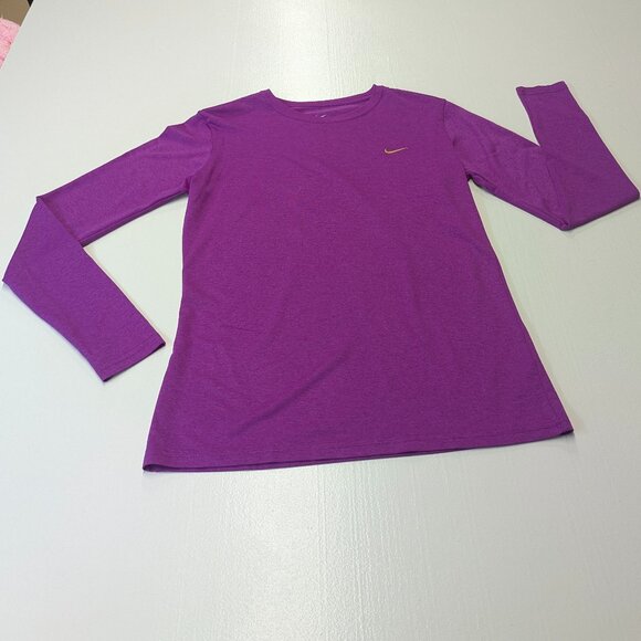 Nike Dri-Fit Size Medium Purplish Athletic Shirt - Picture 1 of 10
